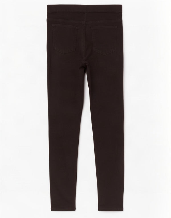 Marks & Spencer Γυναικεία Jegging Τζιν UK 12 Medium W30 L30 μαύρο βαμβακερό