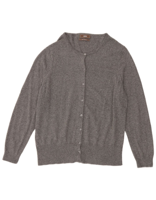 Marks & Spencer Γυναικεία ζακέτα πουλόβερ UK 22 3XL γκρι βισκόζη