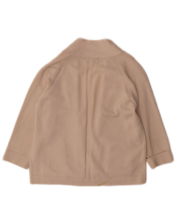 Marks & Spencer Γυναικείο πουλόβερ ζακέτα με μανίκια 3/4 UK 10 Small Beige