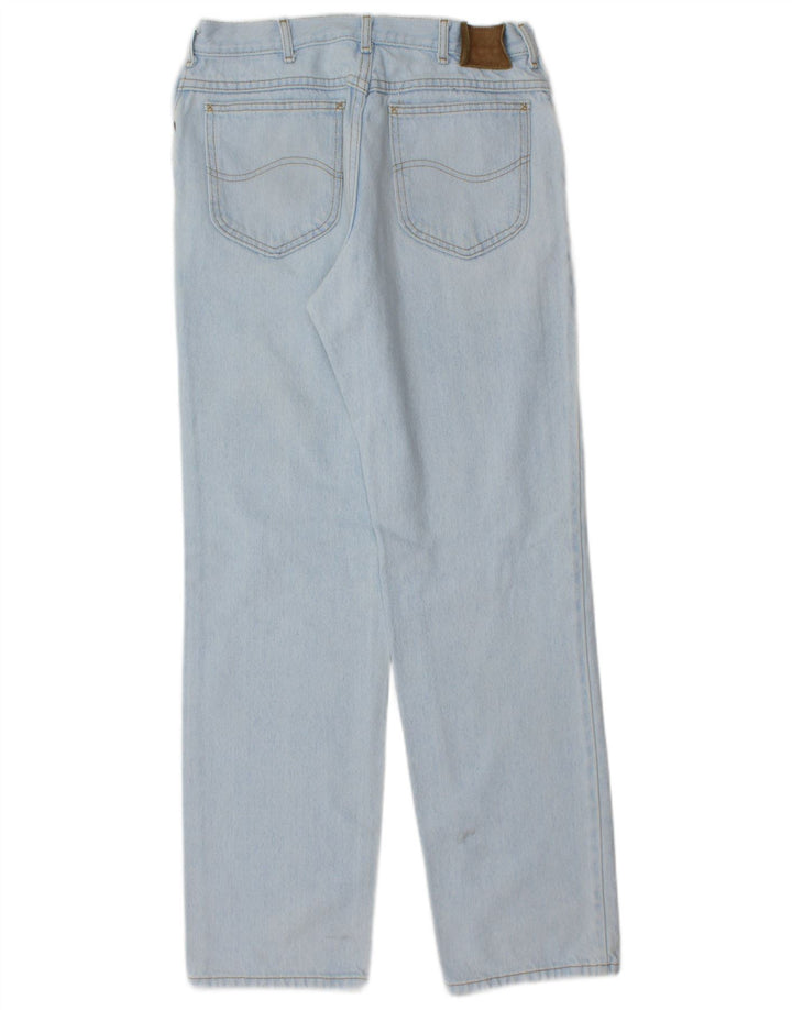 Lee Mens Straight Jeans W30 L31 Blue