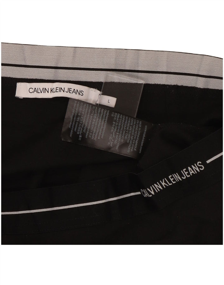CALVIN KLEIN Γυναικεία Pencil Φούστα Μεγάλη W32 Μαύρη Πολυεστέρας