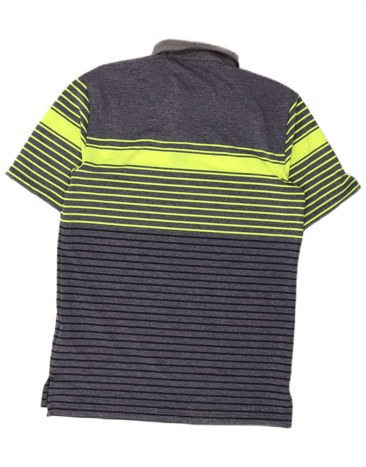 Ανδρικό πουκάμισο Adidas Polo XS Navy Blue ριγέ πολυεστέρα