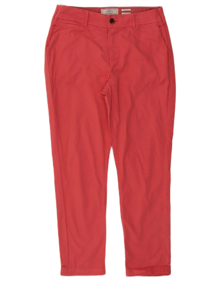 Χοντρό πρόσωπο Γυναικείο Παντελόνι Chino Devon Slim W30 L26 Κόκκινο