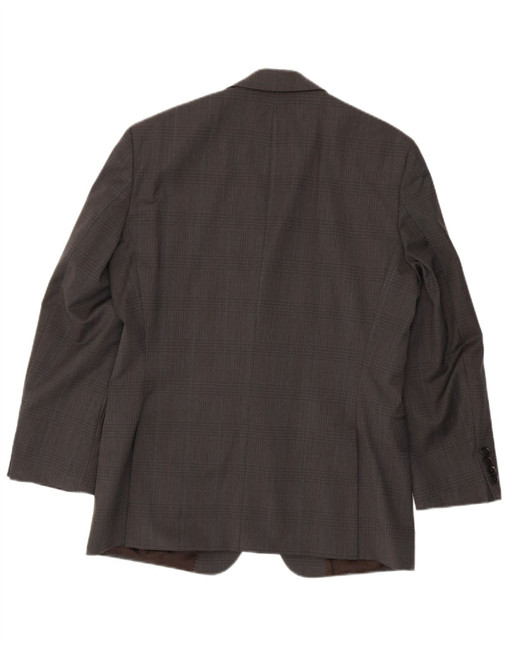 Ανδρικό σακάκι σακάκι Hugo Boss με 2 κουμπιά EU 48 Medium Grey Houndstooth