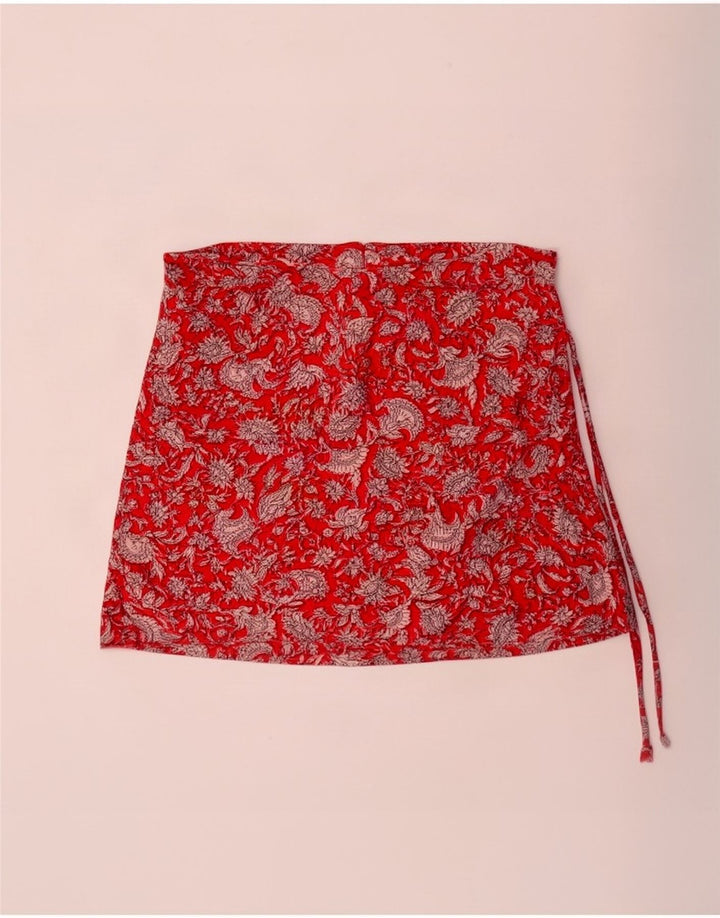Zara Γυναικείο Skort XS W24 Red Floral