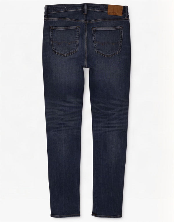 American Eagle Mens Slim Jeans W33 L32 Blue Cotton