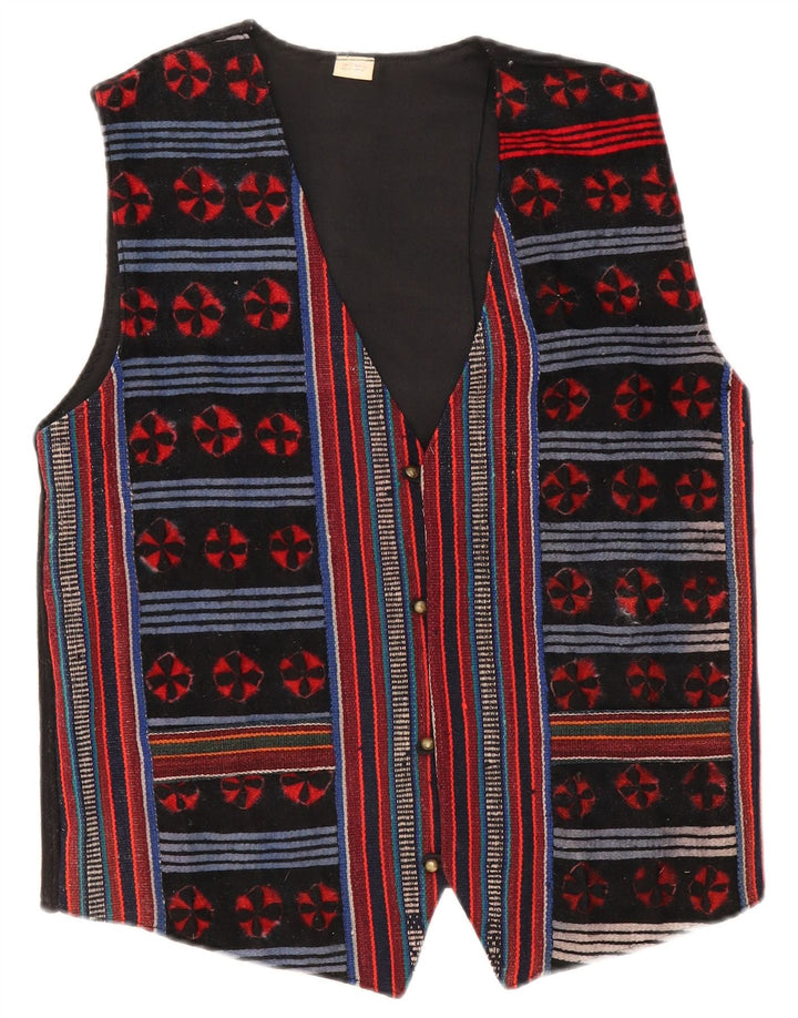 VINTAGE Ανδρικό Γιλέκο Μεσαίο Πολύχρωμο Μαλλί Fair Isle