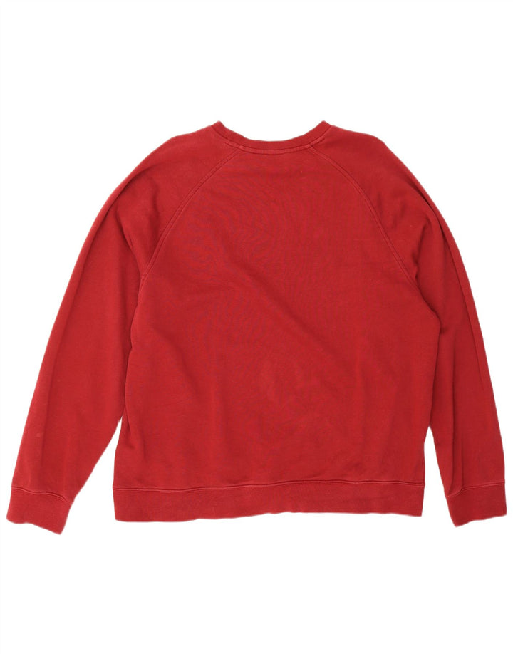 Ανδρικό φούτερ Nike Jumper μεγάλο κόκκινο βαμβακερό