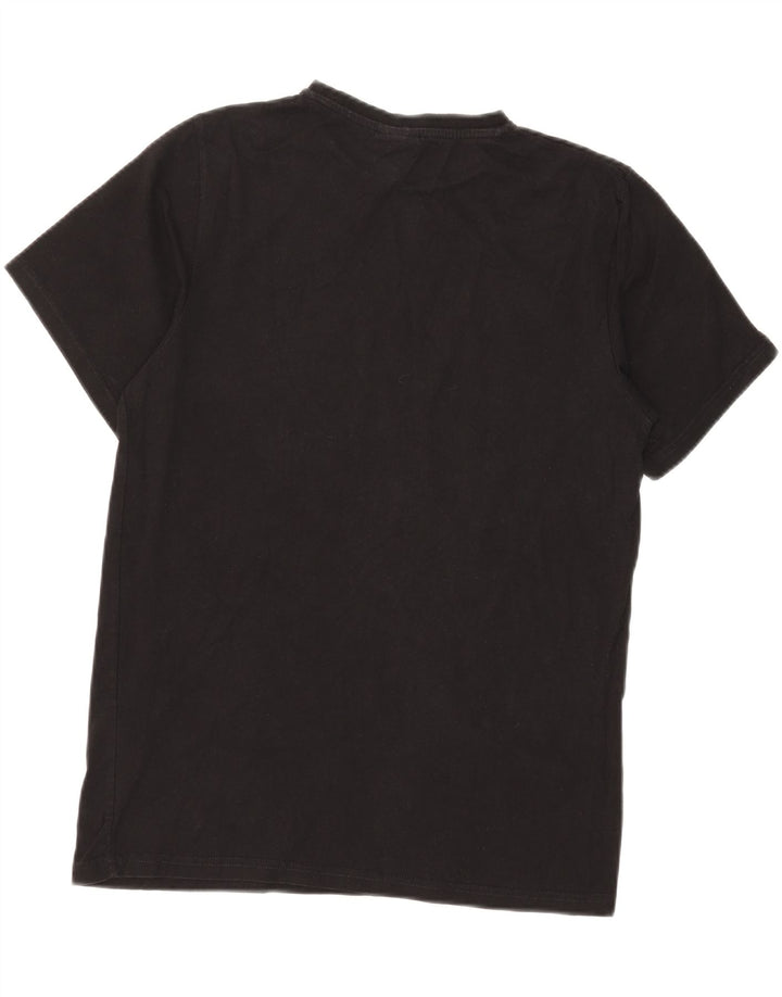 ELLESSE Γυναικείο T-Shirt Top UK 12 Medium Black