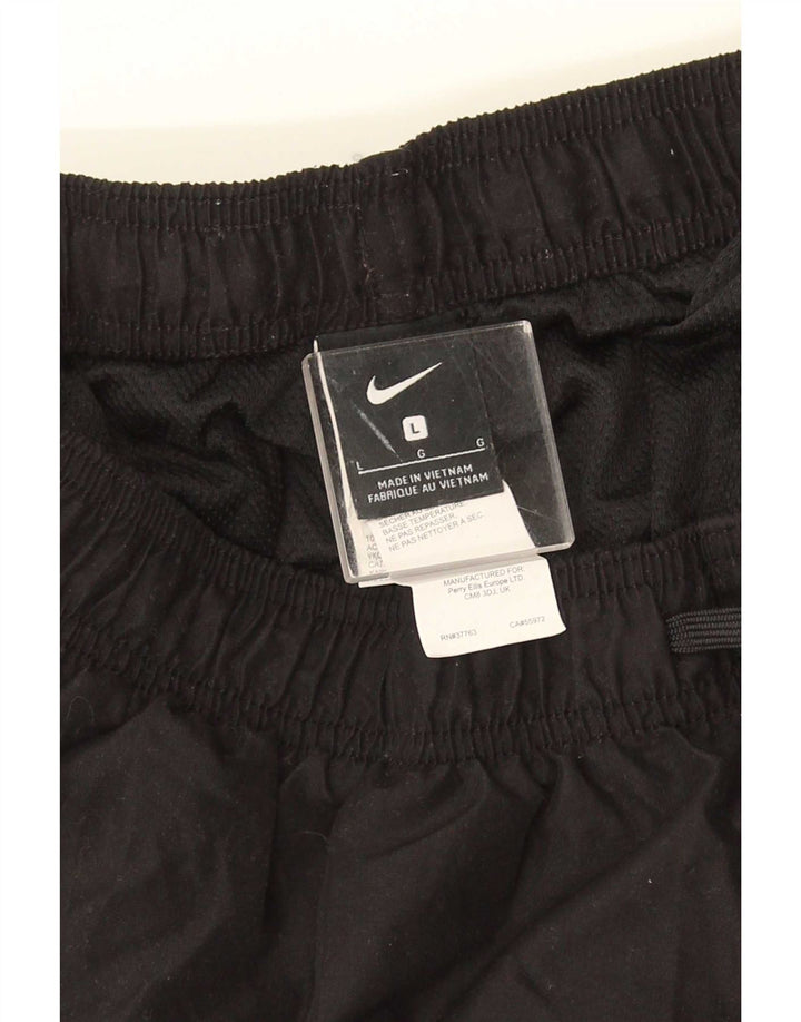 Γραφικό αθλητικό σορτς Nike, ανδρικό Dri Fit, μεγάλο μαύρο πολυεστέρα