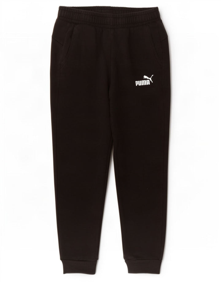 Ανδρική φόρμα Puma Παντελόνι Joggers Μεσαίο μαύρο βαμβακερό