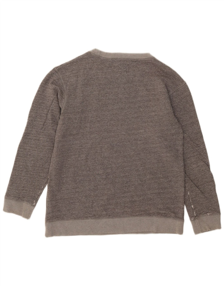 Jack Wills Γυναικείο Φούτερ Jumper UK 12 Βαμβακερό μεσαίο γκρι