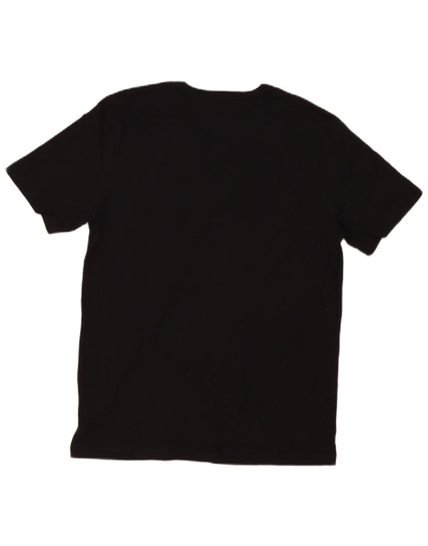Ανδρικό T-Shirt Hugo Boss Top μεγάλο μαύρο βαμβακερό
