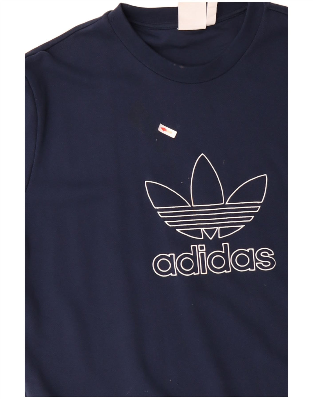 Ανδρικό γραφικό φούτερ ADIDAS Jumper XL Navy Blue Cotton