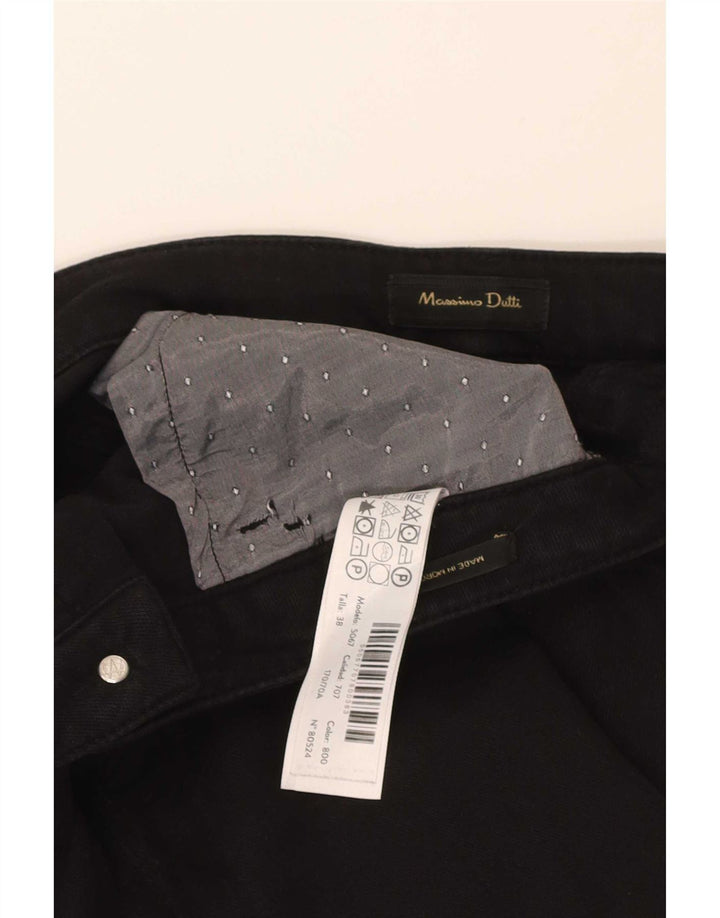 Massimo Dutti Γυναικείο Slim Jeans EU 38 Small W28 L28 Black