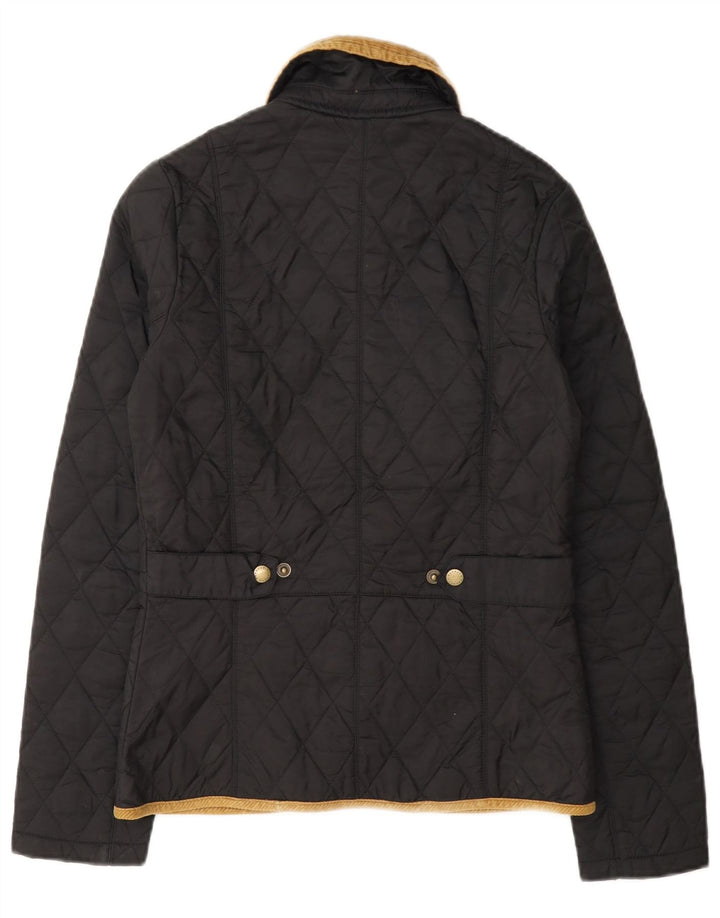 Γυναικείο καπιτονέ μπουφάν Barbour UK 6 XS Grey Colourblock Polyamide