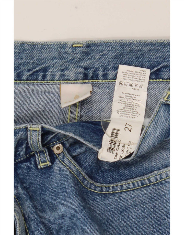Dondup Γυναικείο Distressed Straight Jeans W27 L28 Μπλε βαμβακερό