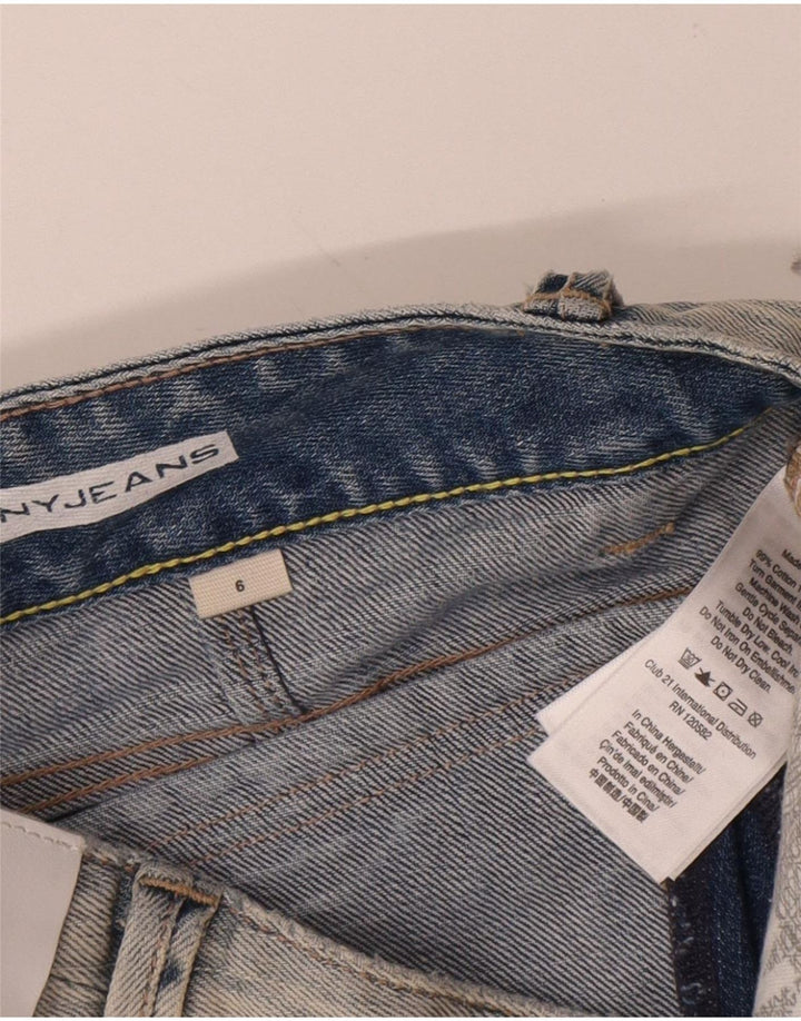Dkny Γυναικείο τζιν σορτς US 6 Medium W32 Μπλε βαμβακερό