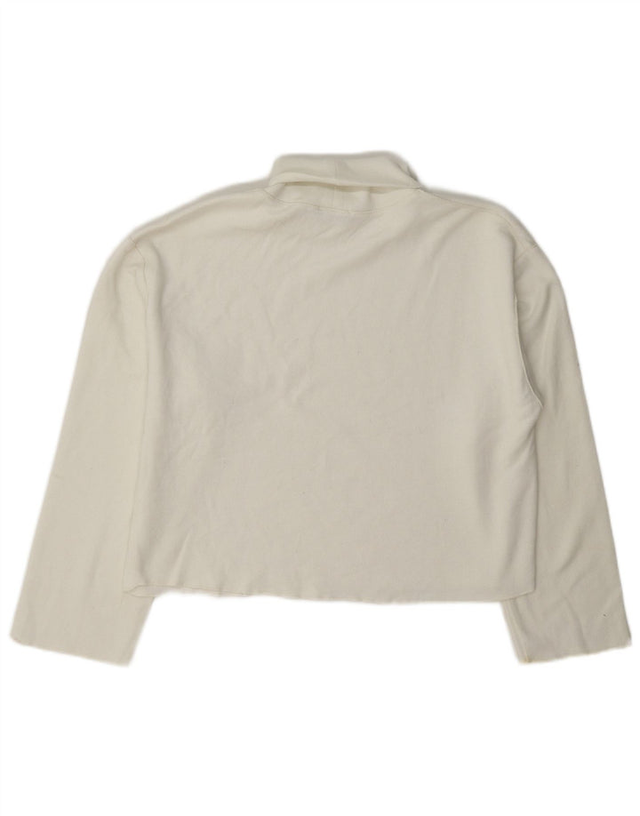 Zara Γυναικείο πουλόβερ 10 Small White