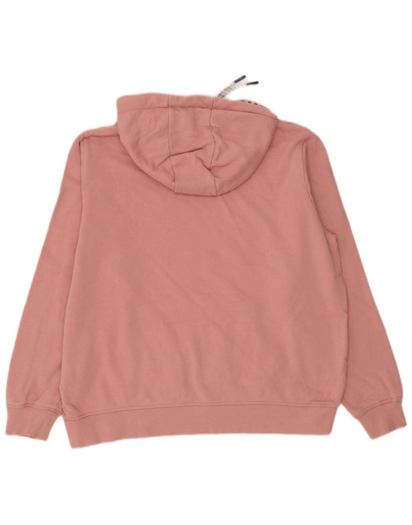 Crew Clothing Γυναικεία Hoodie Jumper UK 16 μεγάλο ροζ βαμβακερό