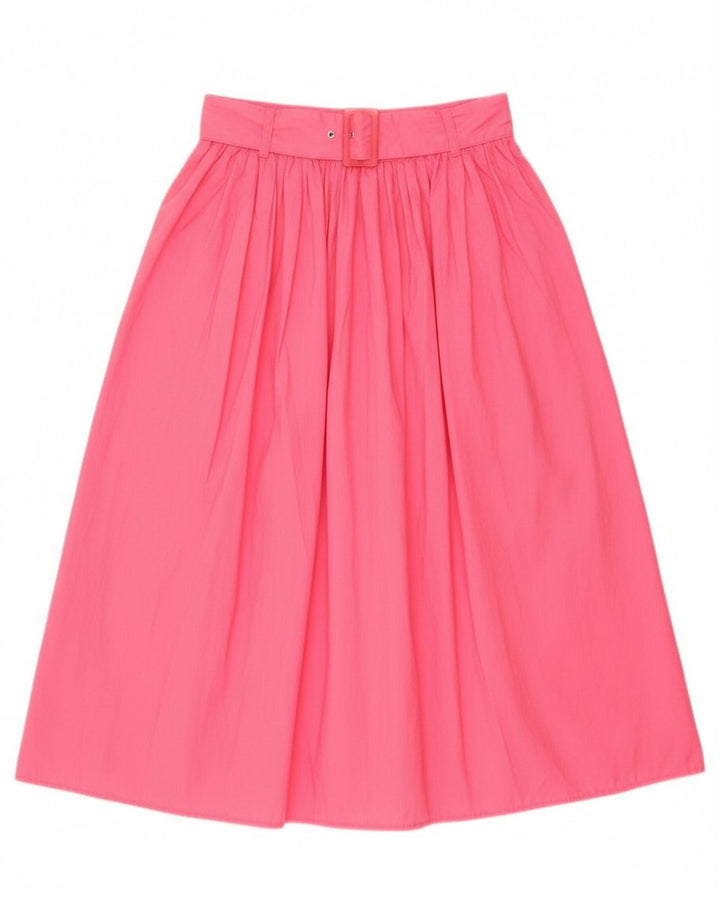 Γυναικεία φούστα Benetton A-Line IT 44 Medium W28 Pink Cotton
