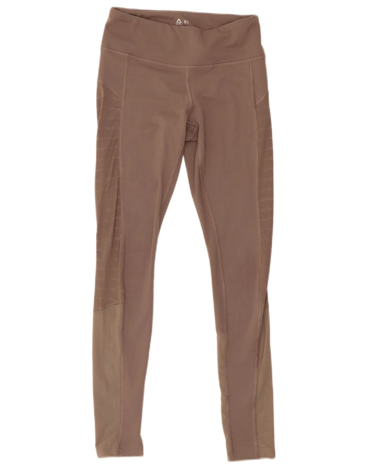 Γυναικεία κολάν Reebok UK 4/6 XS Beige