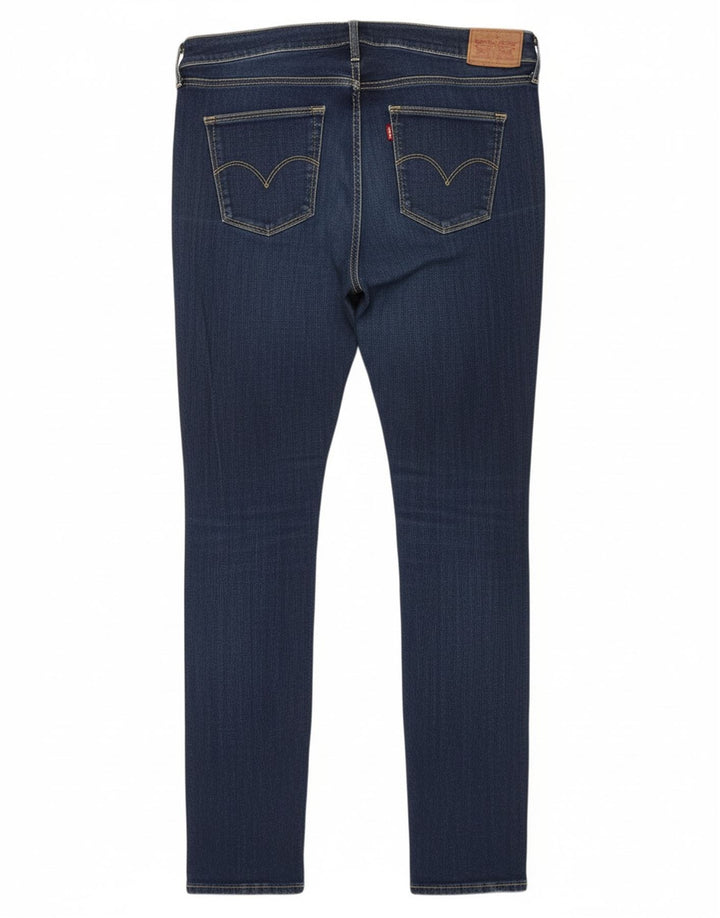 LEVI'S Womens Skinny Jeans W32 L32 Blue Cotton