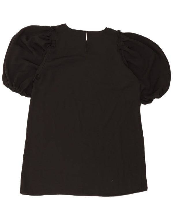 Zara Γυναικείο φόρεμα 3/4 Sleeve Shift UK 18 XL Μαύρο