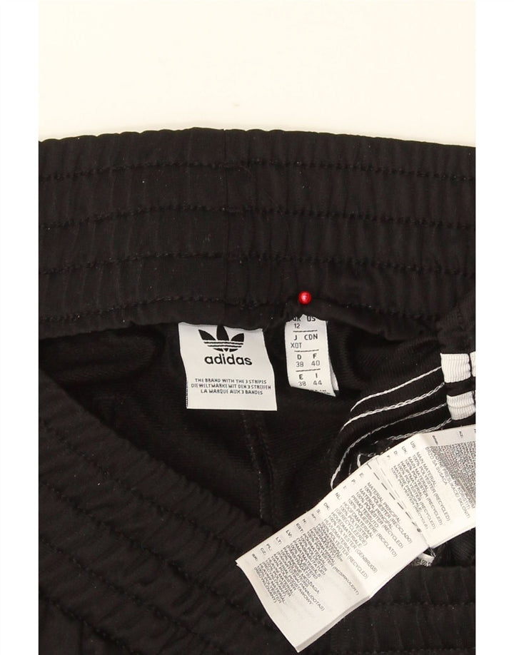 Γυναικείο αθλητικό σορτς ADIDAS UK 12 μεσαίο μαύρο πολυεστέρα