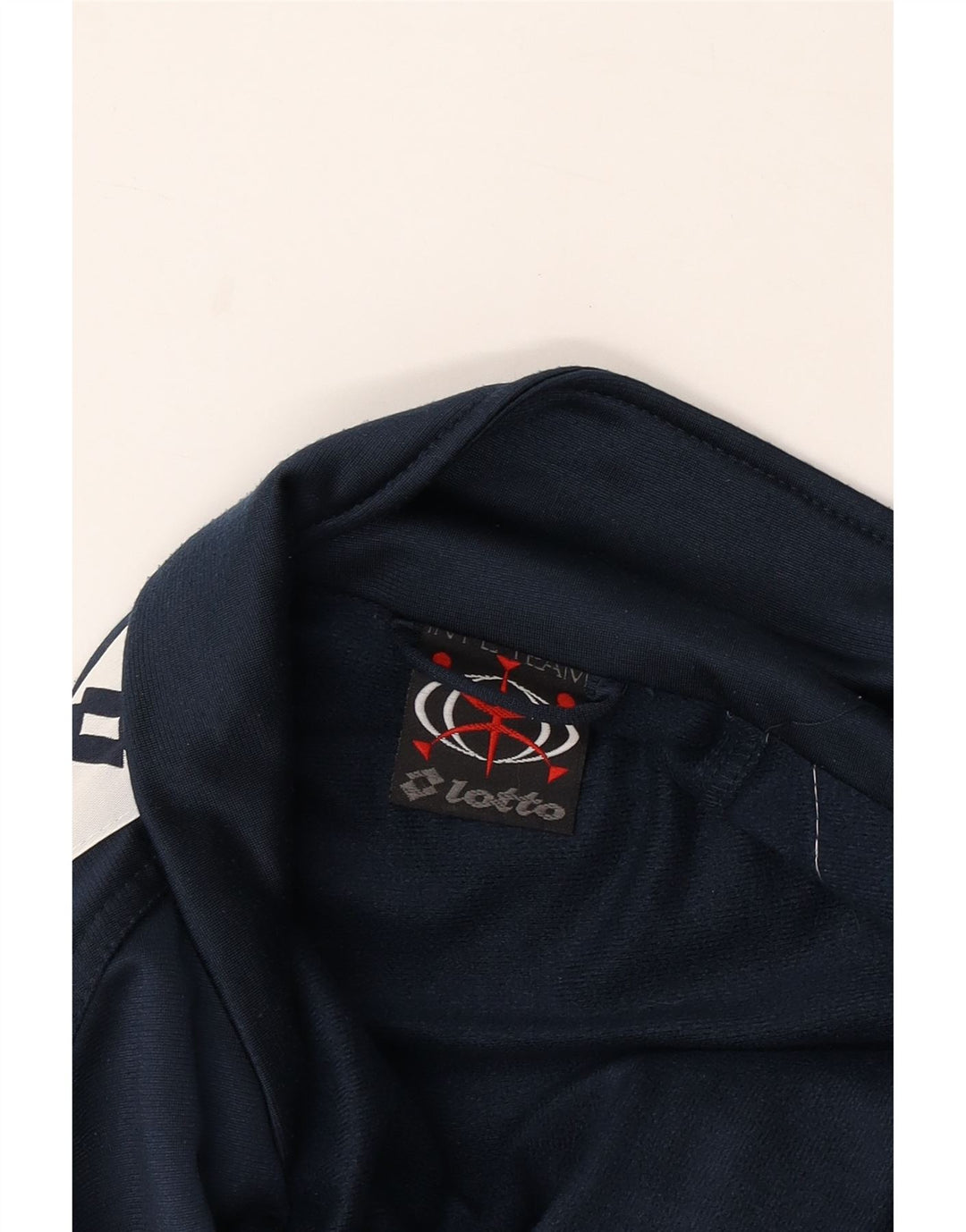 Ανδρική αθλητική φόρμα γραφικών LOTTO Top Jacket XL Navy Blue Colourblock