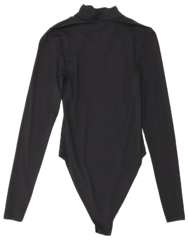 Zara Γυναικείο μακρυμάνικο κορμάκι UK 8 Small Black Polyamide