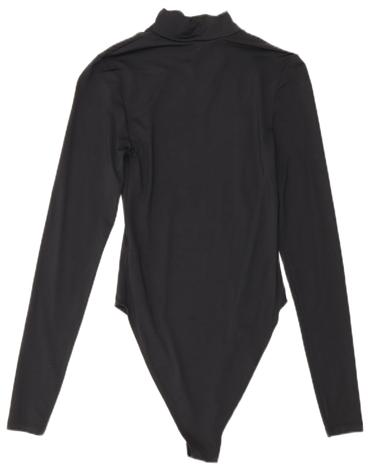 Zara Γυναικείο μακρυμάνικο κορμάκι UK 8 Small Black Polyamide