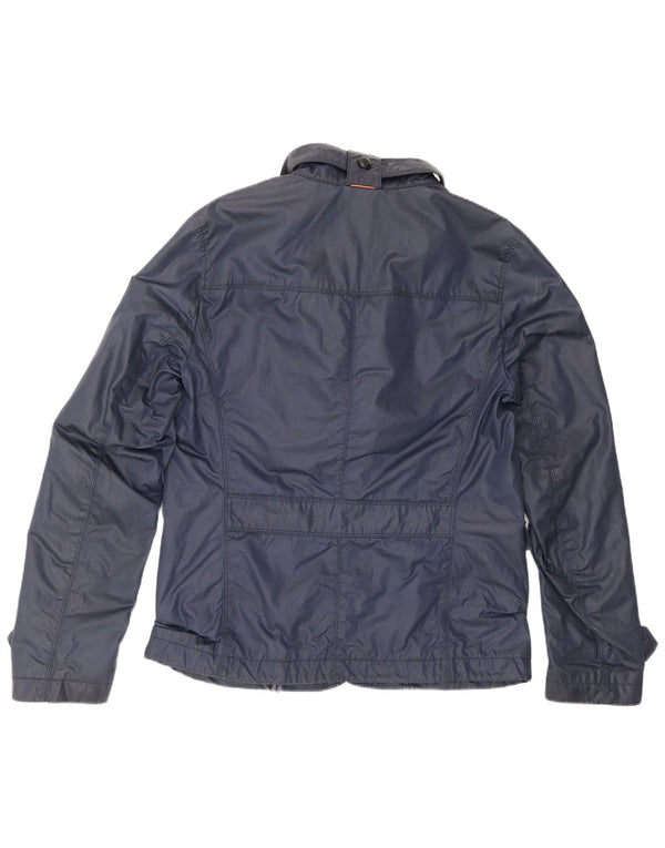 Ανδρικό Utility Μπουφάν Hugo Boss EU 50 Large Navy Blue Cotton