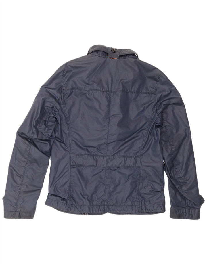 Ανδρικό Utility Μπουφάν Hugo Boss EU 50 Large Navy Blue Cotton