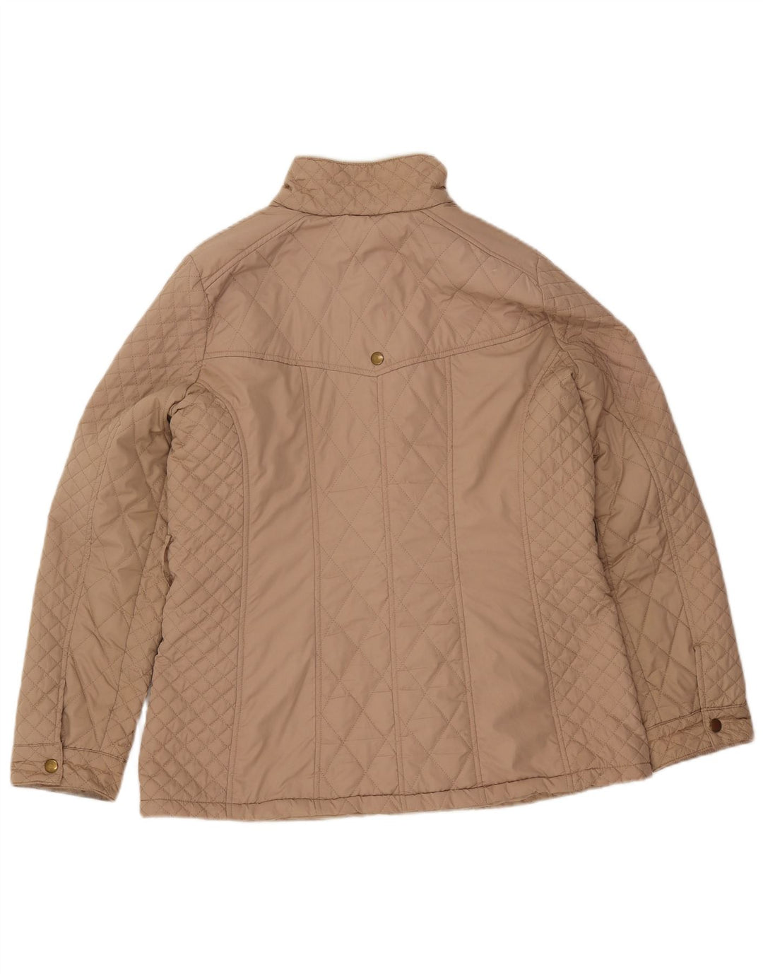 Wallis Γυναικείο Petite Quilted Jacket UK 14 Large Beige Polyester