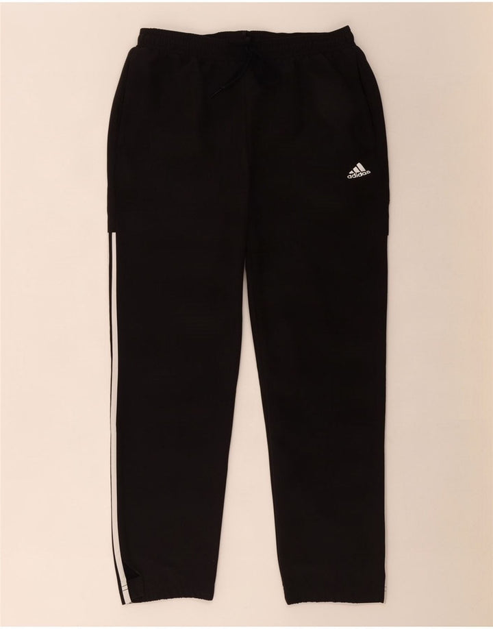 Ανδρική αθλητική φόρμα Adidas Παντελόνι μεγάλο μαύρο πολυεστέρα