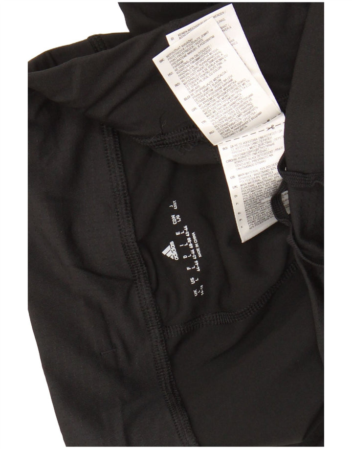 ADIDAS Γυναικεία φόρμα φόρμας Capri UK 16/18 Μεγάλο Μαύρο Πολυεστέρα