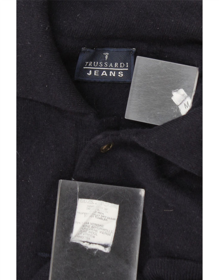 Πουλόβερ Trussardi Jeans Ανδρικό Πόλο με λαιμόκοψη Μαλλί μεσαίου μήκους
