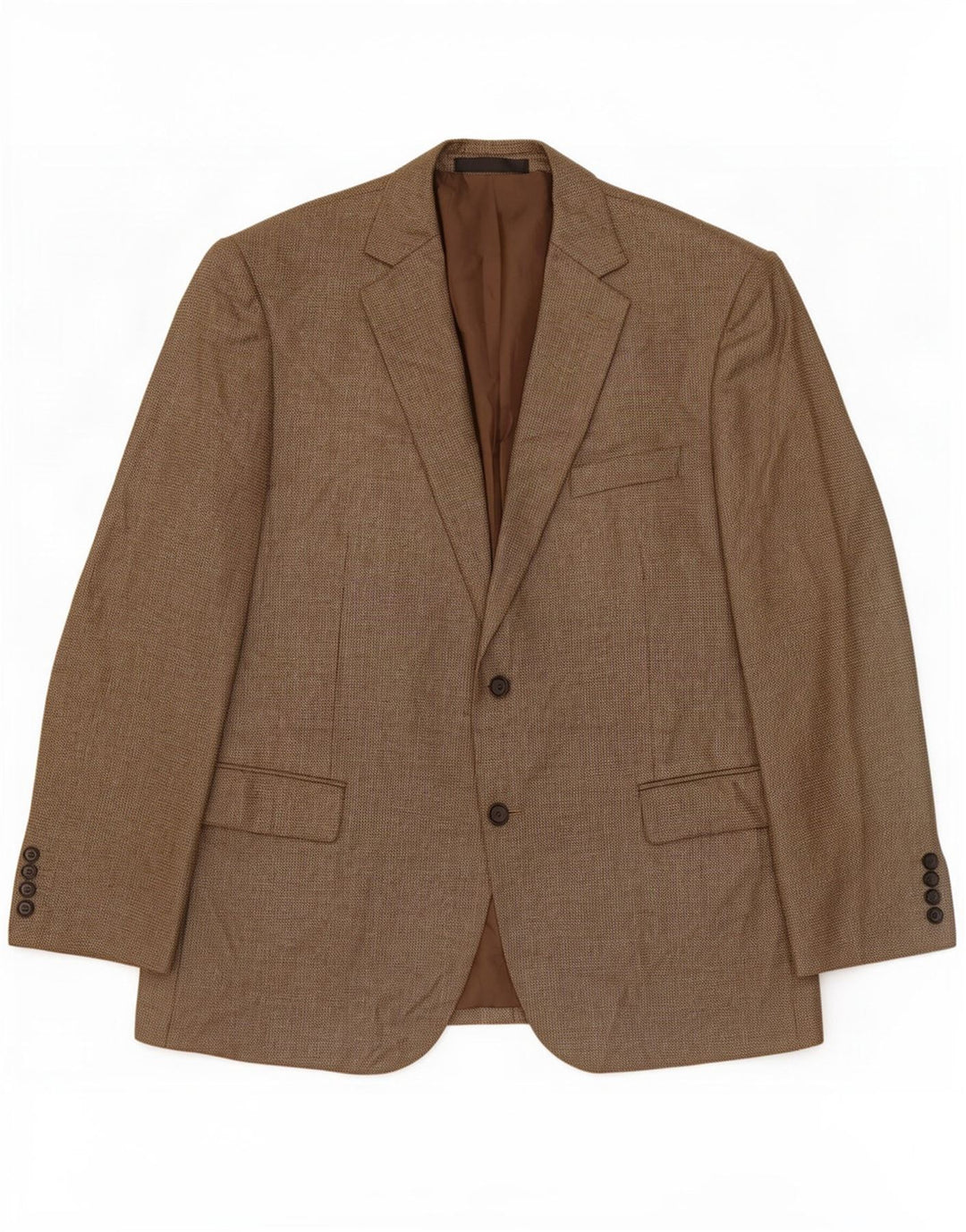 Marks & Spencer Ανδρικό μπουφάν blazer UK 44 XL καφέ πολυεστέρας