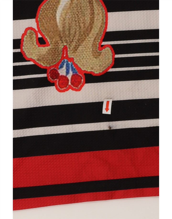 DESIGUAL Γυναικείο Φόρεμα Bodycon UK 12 Medium Black Floral Polyester