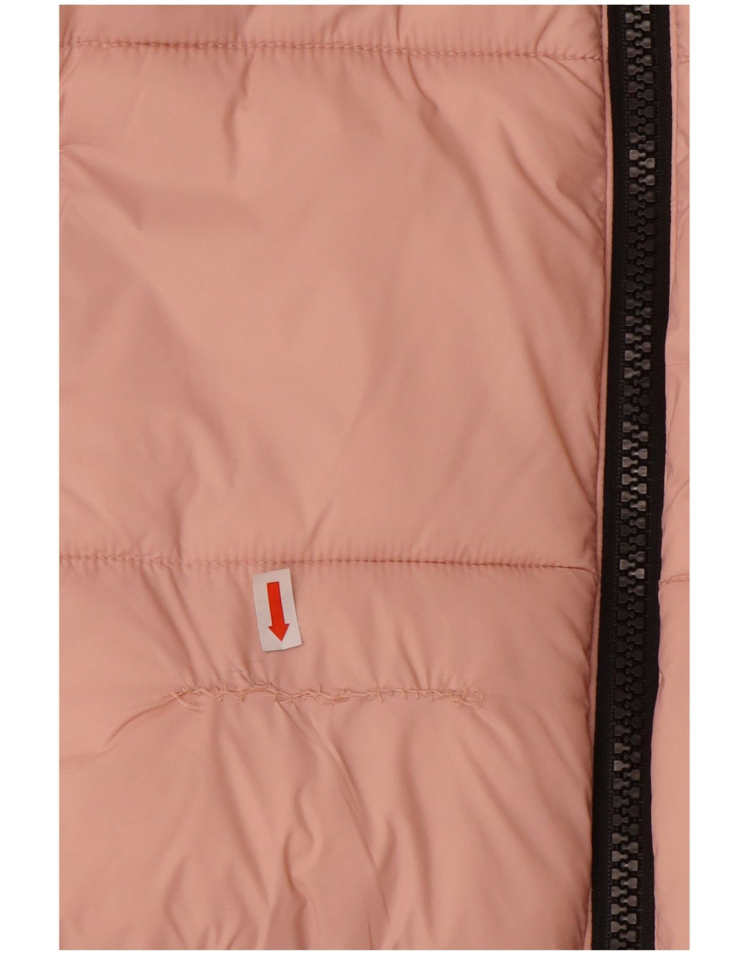 Dkny γυναικείο μεγάλο γραφικό μπουφάν με επένδυση UK 16 μεγάλο ροζ χρώμα