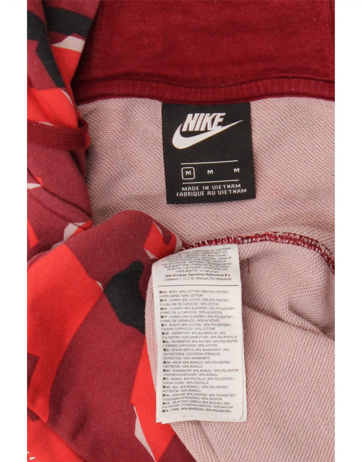 Ανδρικό πουλόβερ NIKE Eintracht Frankfurt με φερμουάρ, μεσαίο μπορντό