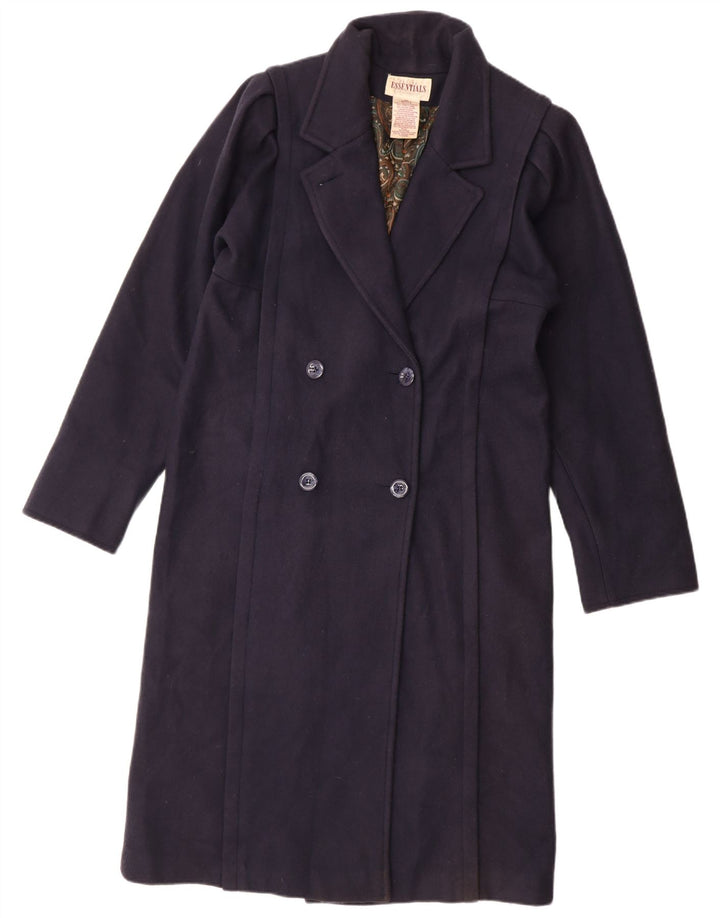 Worthington Essentials Γυναικείο παλτό με διπλό στήθος US 10 Large Navy Blue