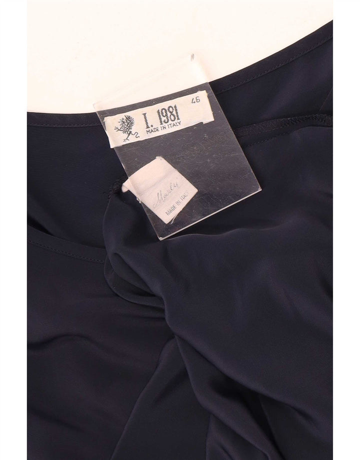 Γυναικεία μπλούζα Marly's 1981 Top IT 46 Large Navy Blue Polyester