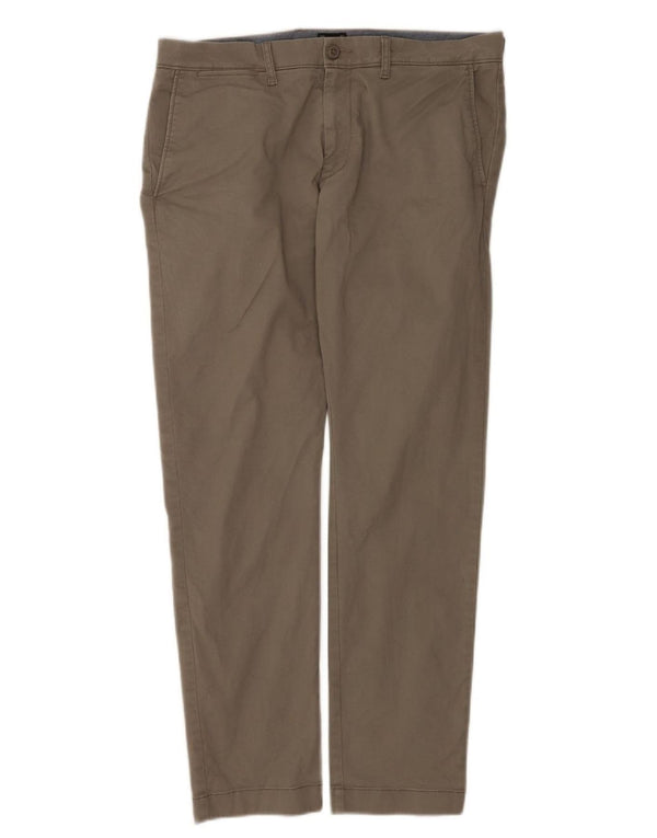 J. Crew Ανδρικό παντελόνι Chino Slim Fit W32 L30 Γκρι βαμβακερό