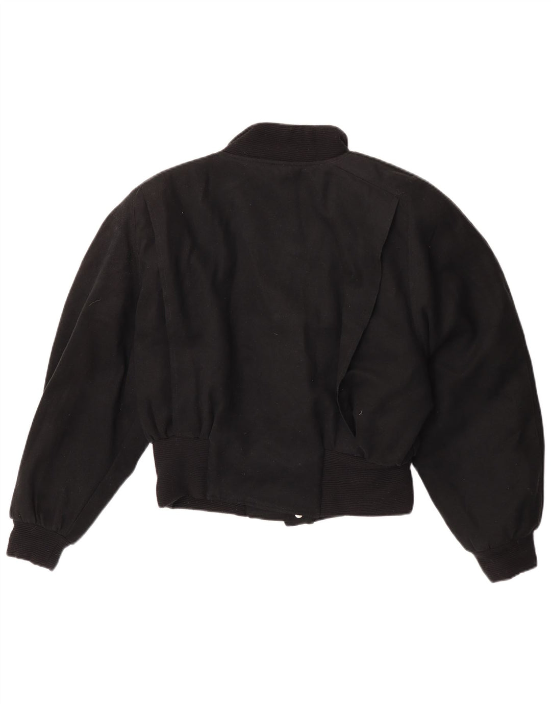 Vintage Γυναικείο Bomber Jacket IT 44 Medium Black Polyester