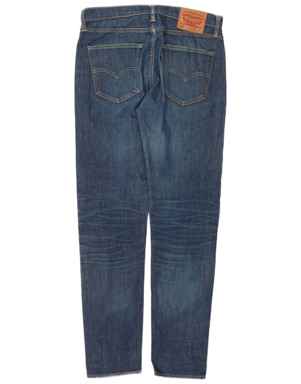 Levi's Mens 512 Slim Tapered Jeans W33 L34 Μπλε βαμβακερό