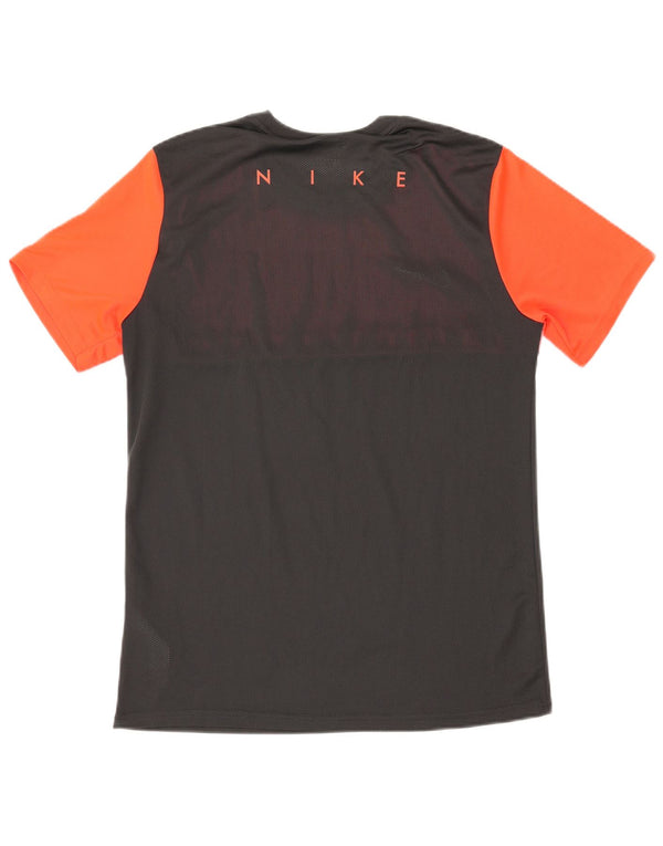 Nike Mens Eintracht Frankfurt Graphic T-Shirt Top Large Black Colourblock