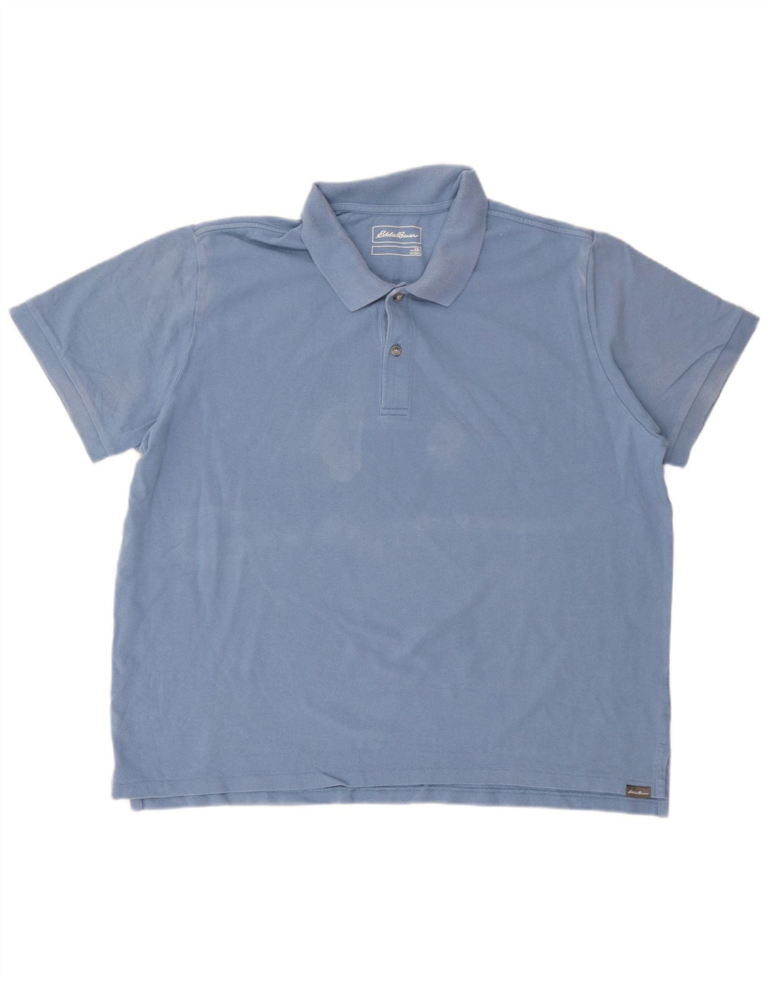 Ανδρικό πουκάμισο πόλο Eddie Bauer 2XL Μπλε βαμβακερό