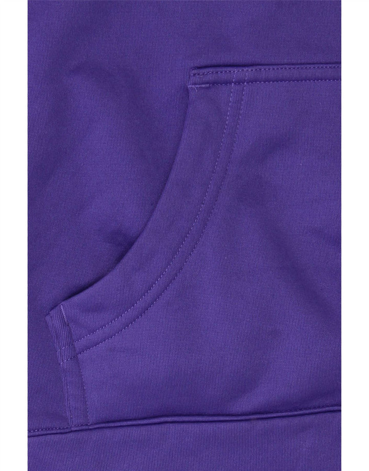 UNDER ARMOR Ανδρικό με κουκούλα, μεσαίο μωβ πολυεστέρας